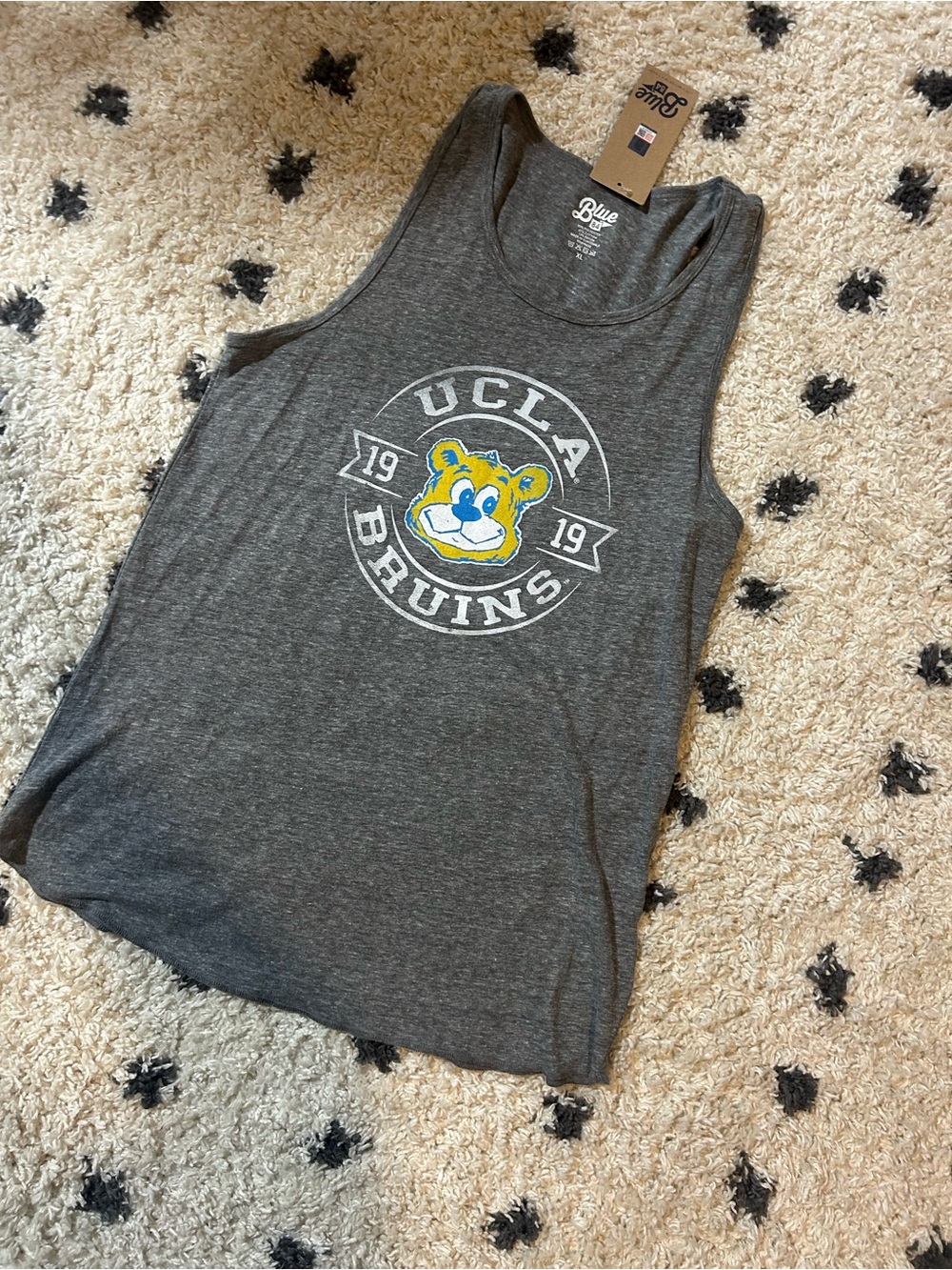 UCLA Bruins Gray Tank Top - Collegiate Logo NWT